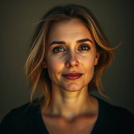 Anya Vermeulen, oprichter en hoofdfotografe van Foto Studio Lumina.